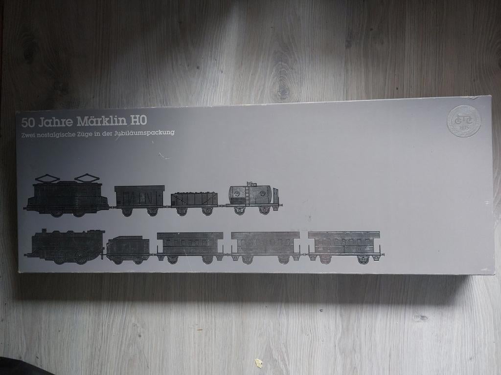 Marklin 0050 jubileumset 50 jaar Marklin., Hobby en Vrije tijd, Modeltreinen | H0, Wisselstroom, Treinset, Ophalen of Verzenden
