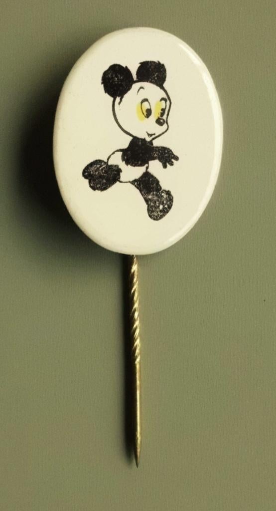 Panda - Marten Toonder - jaren 60, Ophalen of Verzenden, Zo goed als nieuw, Figuurtje, Speldje of Pin