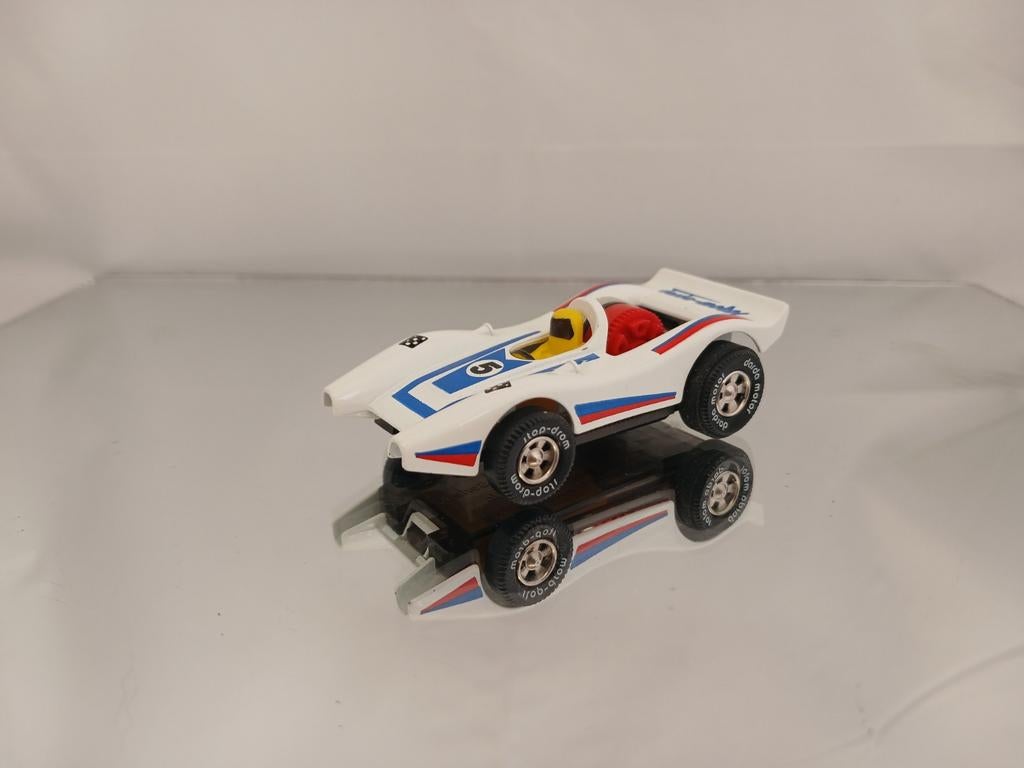 Darda Raceauto Wit 1:60 - Vintage Speelgoed, Hobby en Vrije tijd, Modelauto's | Overige schalen, Ophalen of Verzenden, Zo goed als nieuw