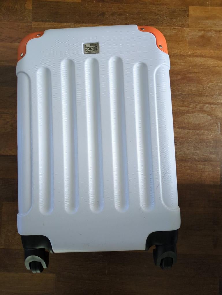 Mooie kleine cabine koffer, postcode loterij met cijferslot, Sieraden, Tassen en Uiterlijk, Koffers, Wieltjes, Hard kunststof