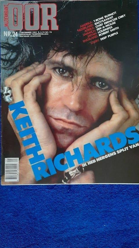 OOR 24-1983 Keith Richards Robert Smith Loudness Corbijn Ch, Ophalen of Verzenden, Zo goed als nieuw, Muziek, Film of Tv