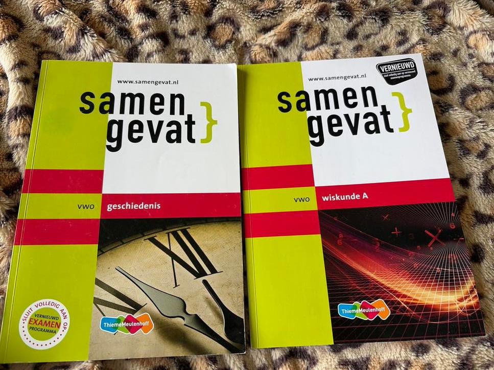 Samengevat VWO: Geschiedenis & Wiskunde A (Examenbundels), Boeken, Schoolboeken, VWO, Geschiedenis, Ophalen of Verzenden, Nieuw