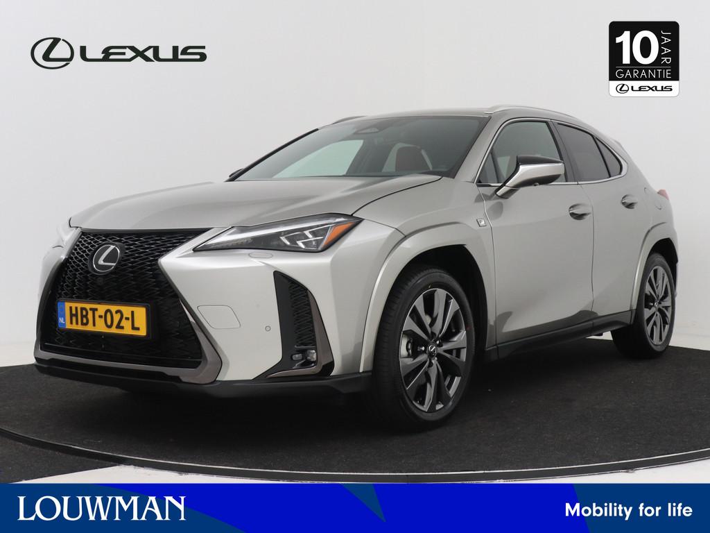 Lexus UX 300h F SPORT Line | 360 Camera | Leder | LM velgen, Auto's, Lexus, 12 maanden, 184 pk, 1987 cc, SUV of Terreinwagen