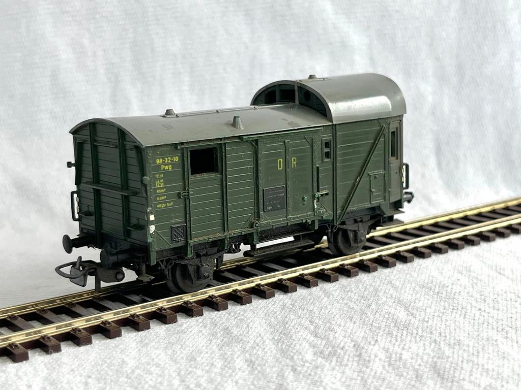 Piko DR PWG bagagewagon H0, Gebruikt, Gelijkstroom, Wagon, Piko