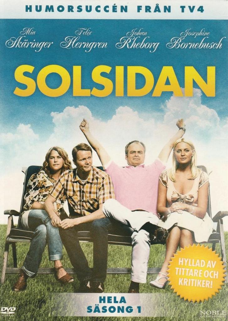 Solsidan - Säsong 1 (2010) Zweedse TV-serie, Alle leeftijden, Verzenden, Zo goed als nieuw