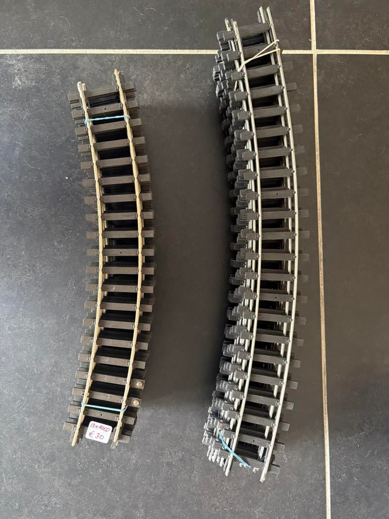 Spoor 0 rails, Hobby en Vrije tijd, Modeltreinen | Overige schalen, Verzenden, Gelijkstroom, Rails, Overige merken