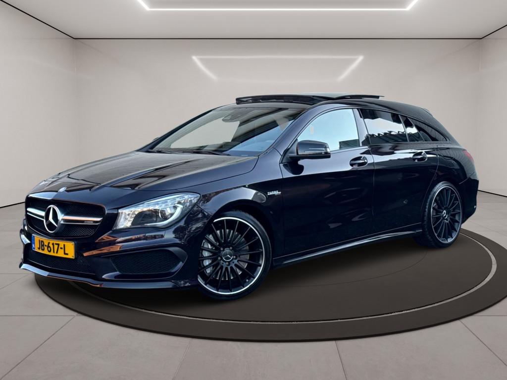 Mercedes-Benz CLA-klasse Shooting Brake AMG 45 4MATIC * SPOR, Auto's, Mercedes-Benz, Automaat, CLA, Gebruikt, 4 cilinders