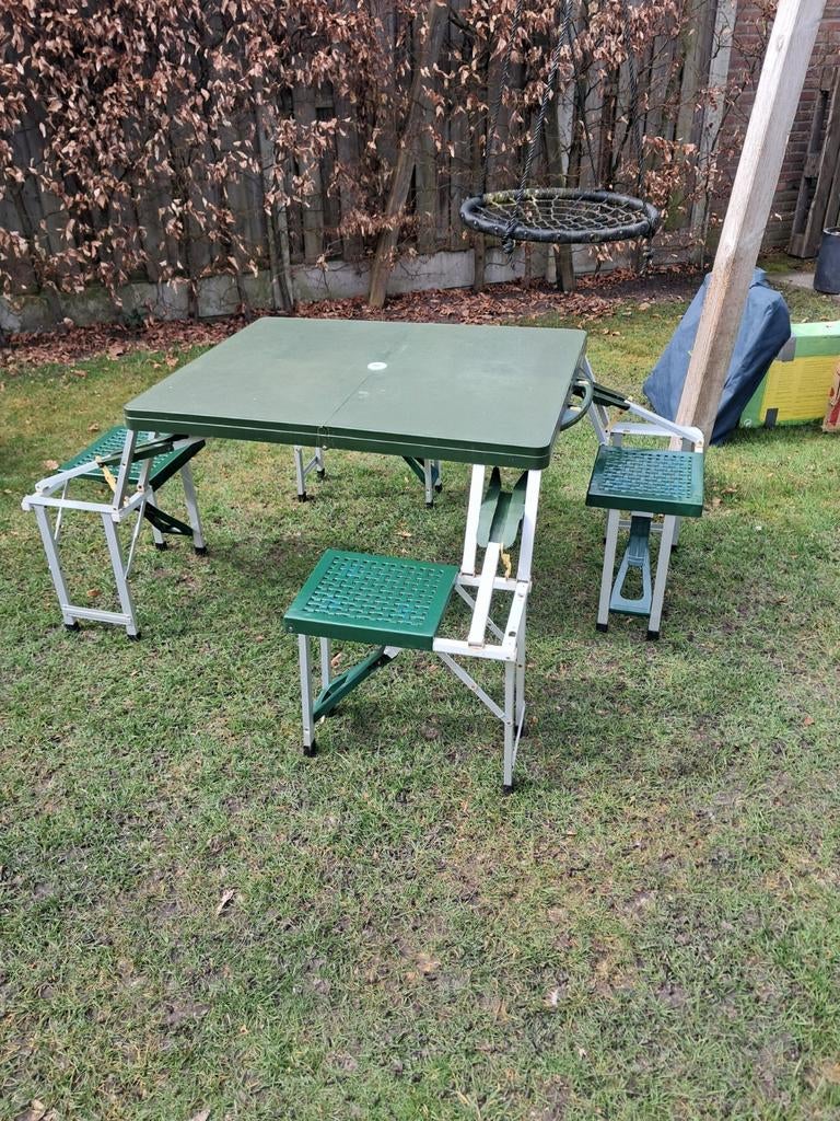 Campingtafel inklapbaar, Ophalen, Gebruikt, Campingtafel