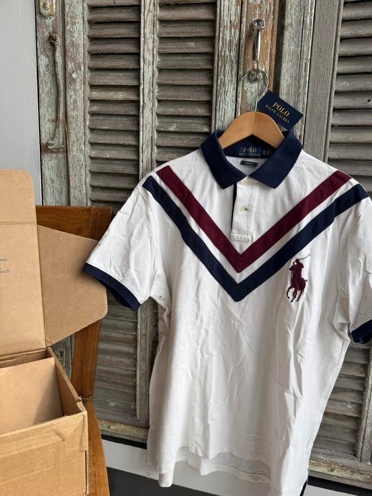 Prachtig polo shirt RALPH LAUREN Big pony size XL, Wit, Maat 56/58 (XL), Ophalen of Verzenden, Polo Ralph Lauren
