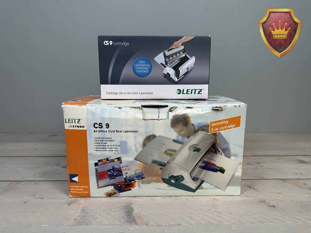 Leitz CS9 lamineermachine met cartridge, Diversen, Bureau-accessoires, Gebruikt, Ophalen of Verzenden