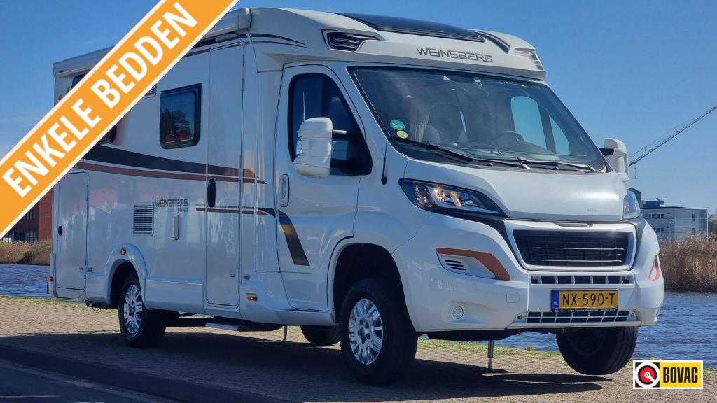 Weinsberg CaraCompact Pepper 600 MEG met Levelsysteem, Ringverwarming, Tot en met 2, Bedrijf, Luifel