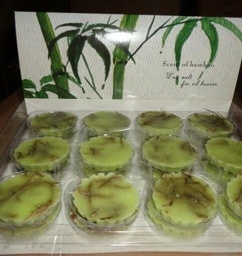 PARTIJ WAXMELT BAMBOO GREEN TEA IN DISPLAY, ., Nieuw, Ophalen of Verzenden, .