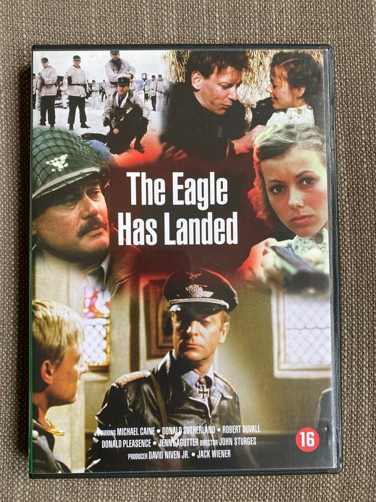 The Eagle Has Landed - dvd WOII, Cd's en Dvd's, Vanaf 16 jaar, Ophalen of Verzenden, Zo goed als nieuw, Actiethriller
