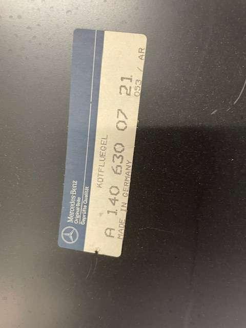 Achterscherm Links Mercedes W140, Auto-onderdelen, Mercedes-Benz, Niet ingevuld, Nieuw, Spatbord