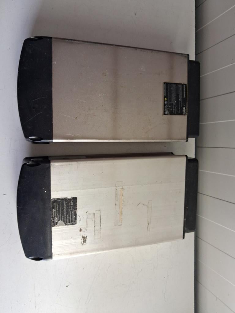 2 stuks defecte fiets accu's Qwic 360 Urban 36V, Www.Qwic.nl, Ophalen of Verzenden, Qwic, Pyter jurjensstrjitte stiens