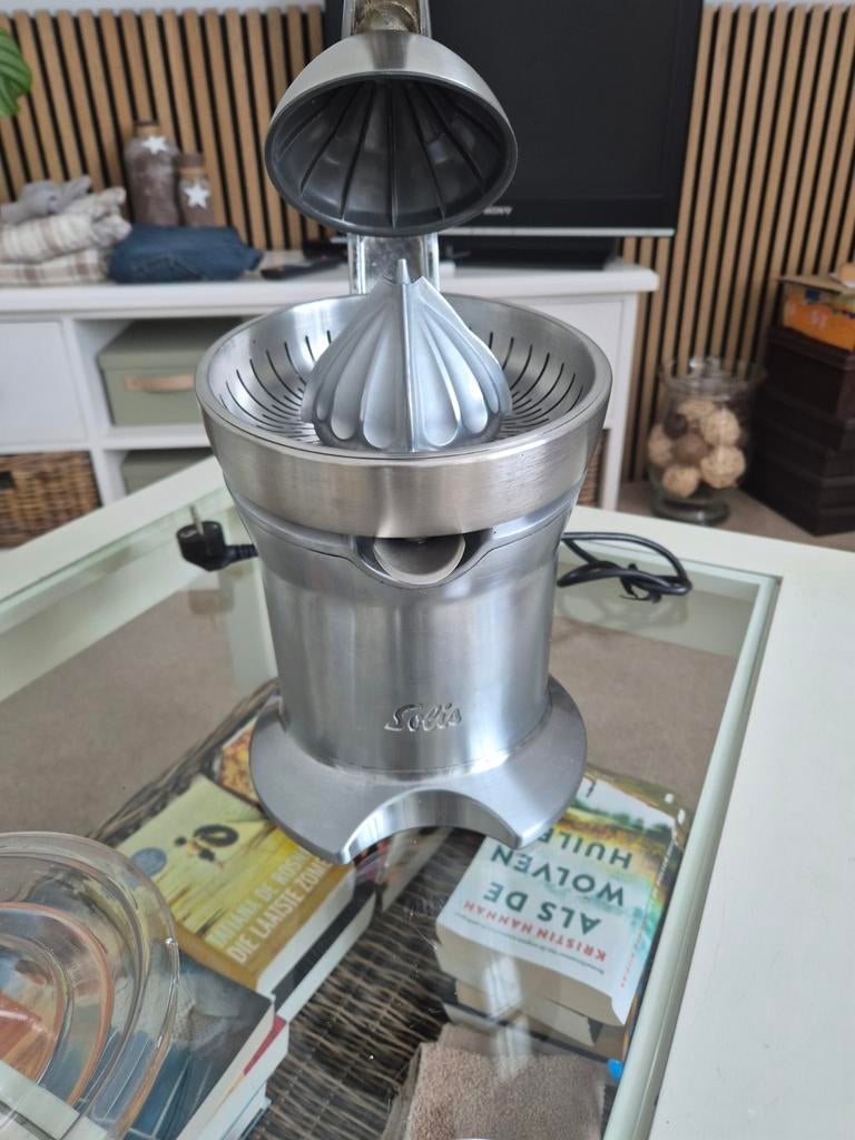 Solis citruspers pro, Ophalen of Verzenden, Gebruikt, Elektrisch, Citruspers