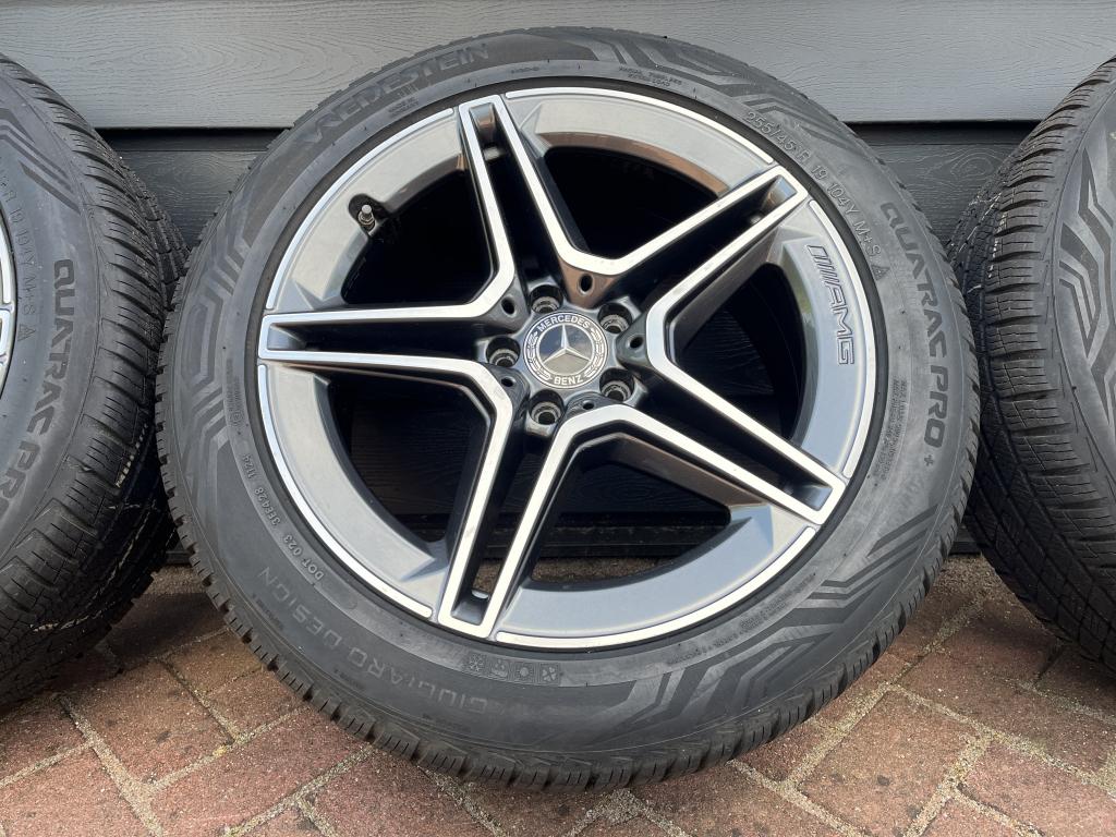 19 inch AMG set voor Mercedes S Klasse W223 / all season, 255 mm, Banden en Velgen, Nieuw, Mercedes