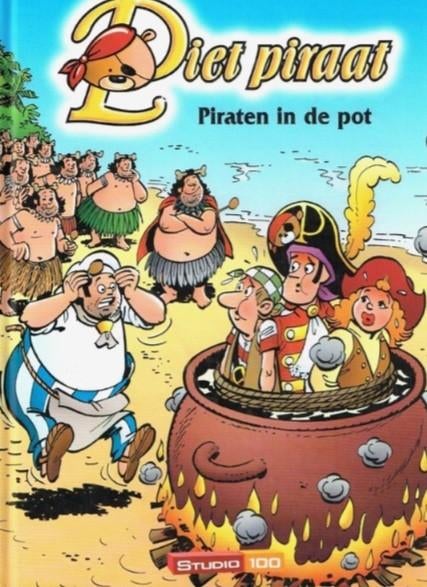 Piet Piraat Piraten in de pot hardcover, Ophalen of Verzenden, Gelezen, Fictie algemeen