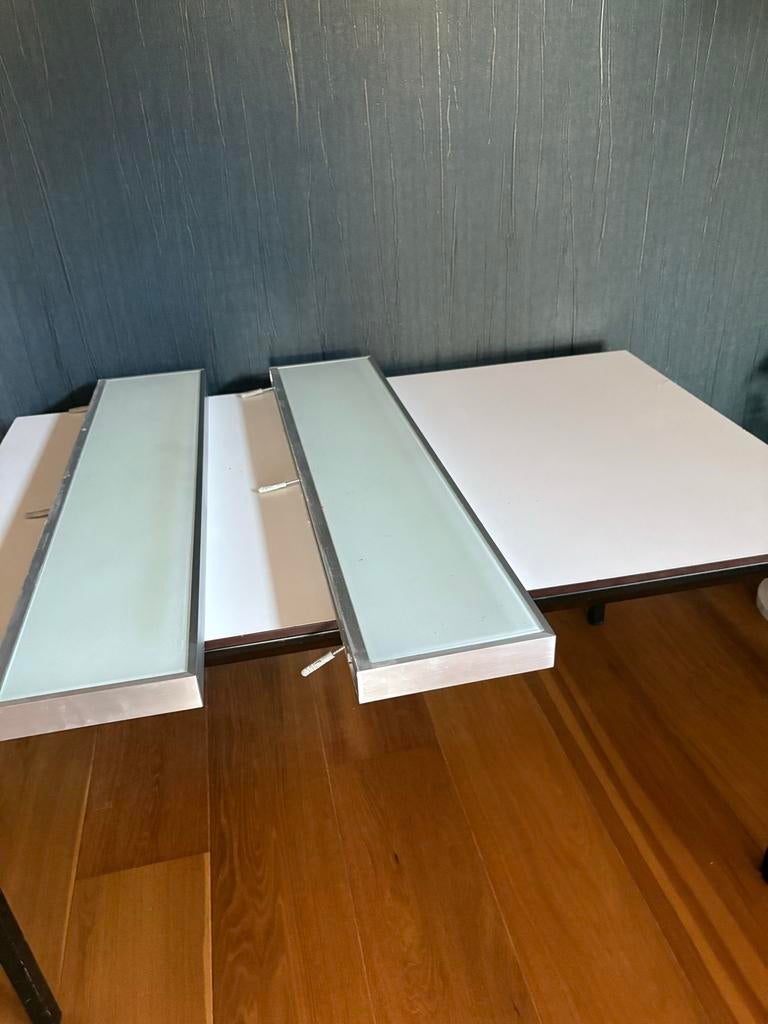 Zwevende wandplanken met ingebouwd licht, Ophalen of Verzenden, Gebruikt