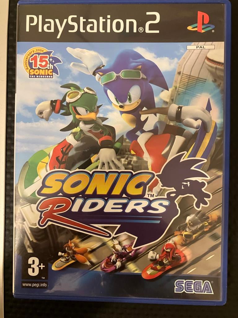Sonic Riders - PlayStation 2 (PS2) - Racegame, Spelcomputers en Games, Games | Sony PlayStation 2, Gebruikt, Racen en Vliegen