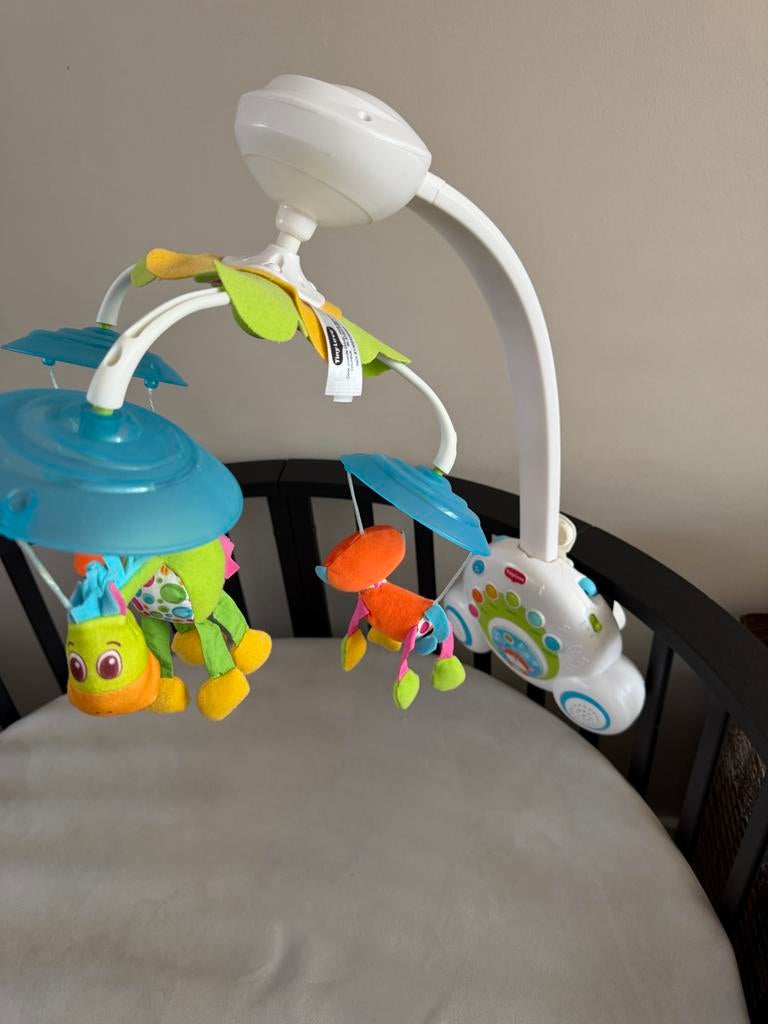 Tiny Love Mobiel met Licht en Geluid voor Babybed, Ophalen of Verzenden, Zo goed als nieuw, Mobiel, Met licht