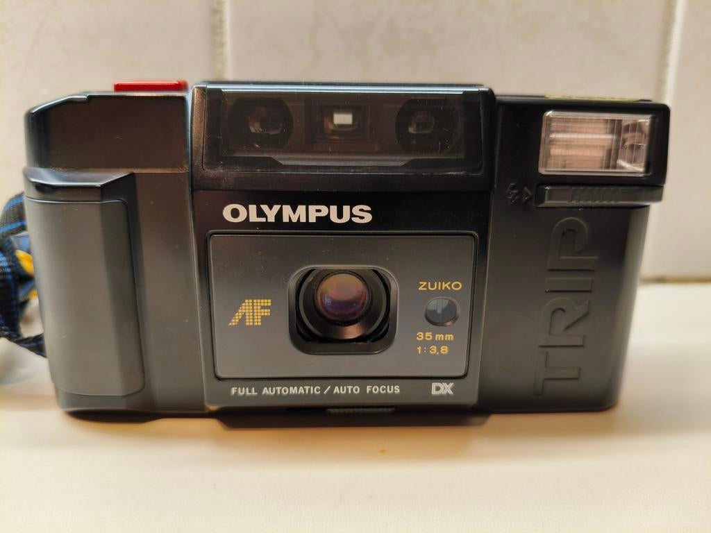 Olympus Trip AF MD compact camera, Audio, Tv en Foto, Fotocamera's Analoog, Ophalen of Verzenden, Zo goed als nieuw, Compact, Olympus