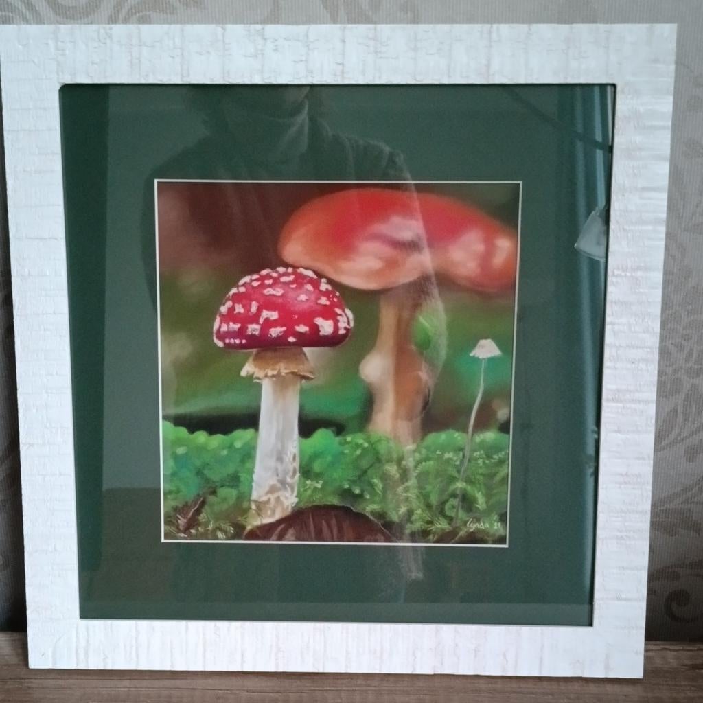 Tekening, portret gemaakt met pastel potlood en pastelkrijt, Minder dan 50 cm, Nieuw, Ophalen of Verzenden, Schilderij