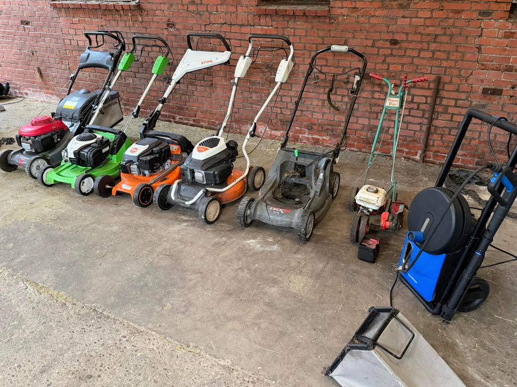 Stihl Honda Viking partij grasmaaier en onderdelen, Ophalen, Zo goed als nieuw, 50 cm of meer