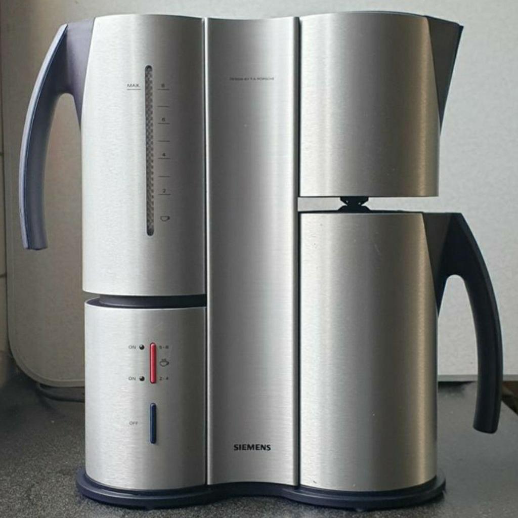 Siemens Porsche Design TC91100 FD8105, Ophalen of Verzenden, Gebruikt, Koffiemachine