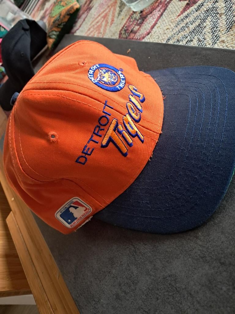 Detroit Tigers pet, Kleding | Dames, Hoeden en Petten, Verzenden, One size fits all, Pet, Onbekend