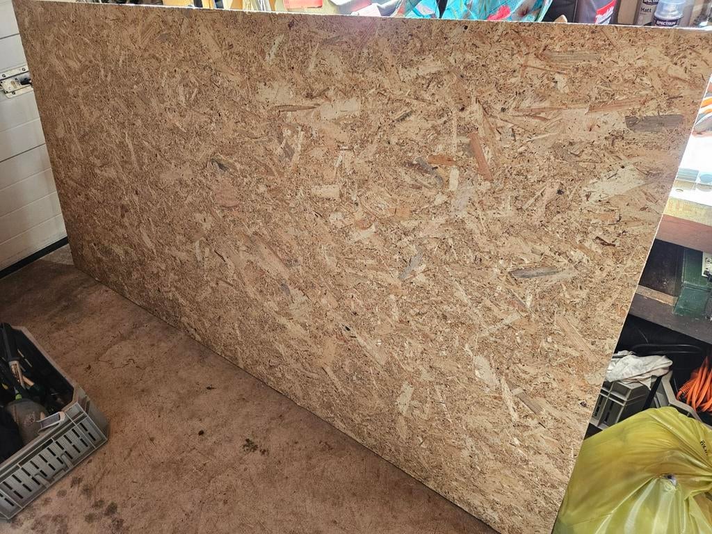 OSB plaat 244x120x11, Doe-het-zelf en Verbouw, Platen en Panelen, Ophalen