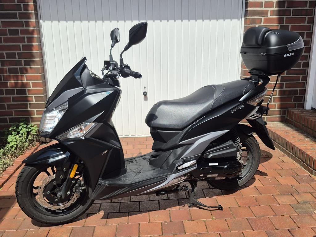 SYM JET 14 Scooter 45cc, Fietsen en Brommers, Scooters | SYM, Ophalen, Zo goed als nieuw