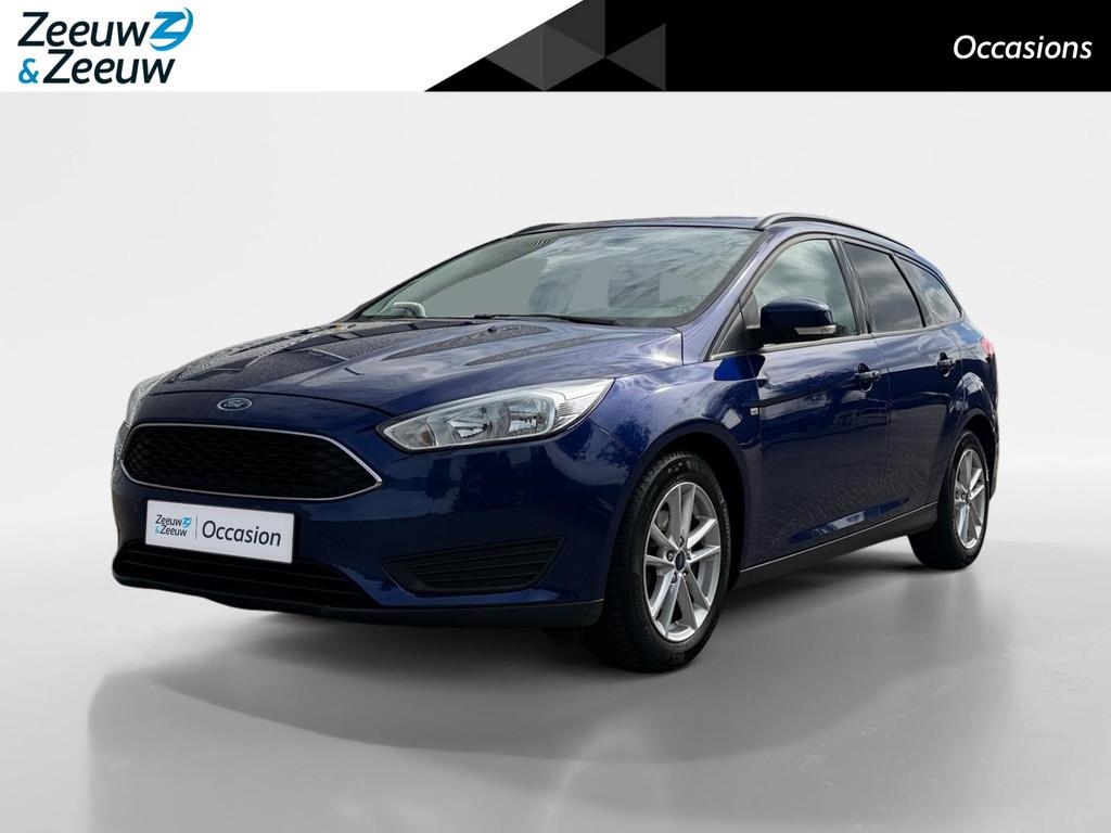 Ford Focus Wagon 1.0 Trend | Dealer onderhouden | Stoelverwa, Auto's, 12 maanden, Gebruikt, Euro 6, Navigatiesysteem