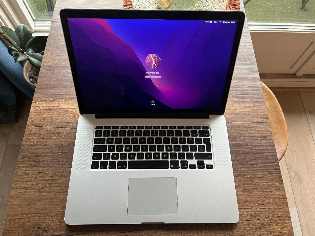 MacBook Pro (Retina 15 inch mid-2015) Intel i7, Computers en Software, Apple Macbooks, Gebruikt, 256 GB, 2 tot 3 Ghz, 16 GB