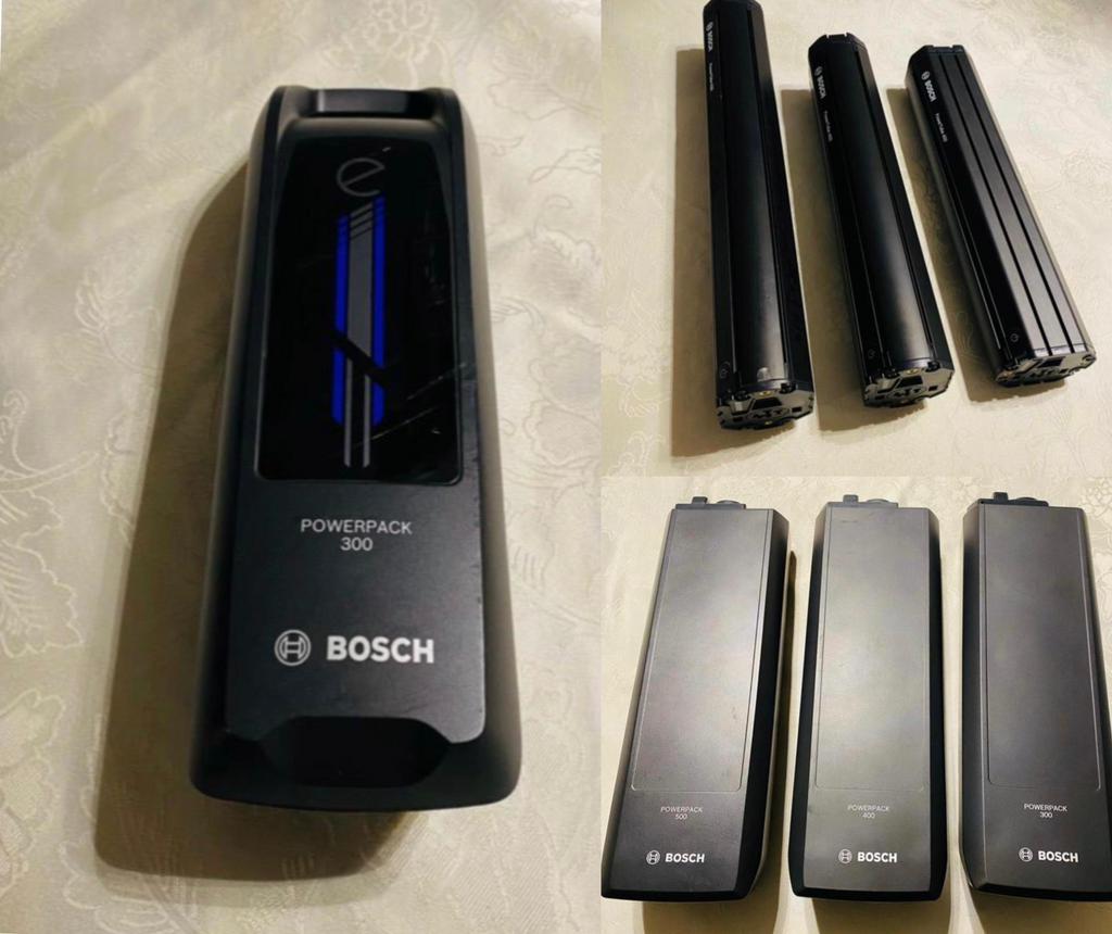Accu Bosch Powerpack 300wh-400wh-500wh-625wh.