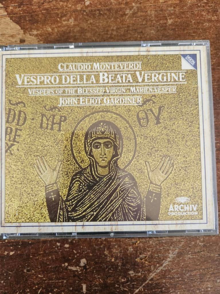 Claudio Monteverdi - Vespro della Beata Vergine CD, Cd's en Dvd's, Cd's | Klassiek, Zo goed als nieuw, Vocaal, Barok, Ophalen of Verzenden