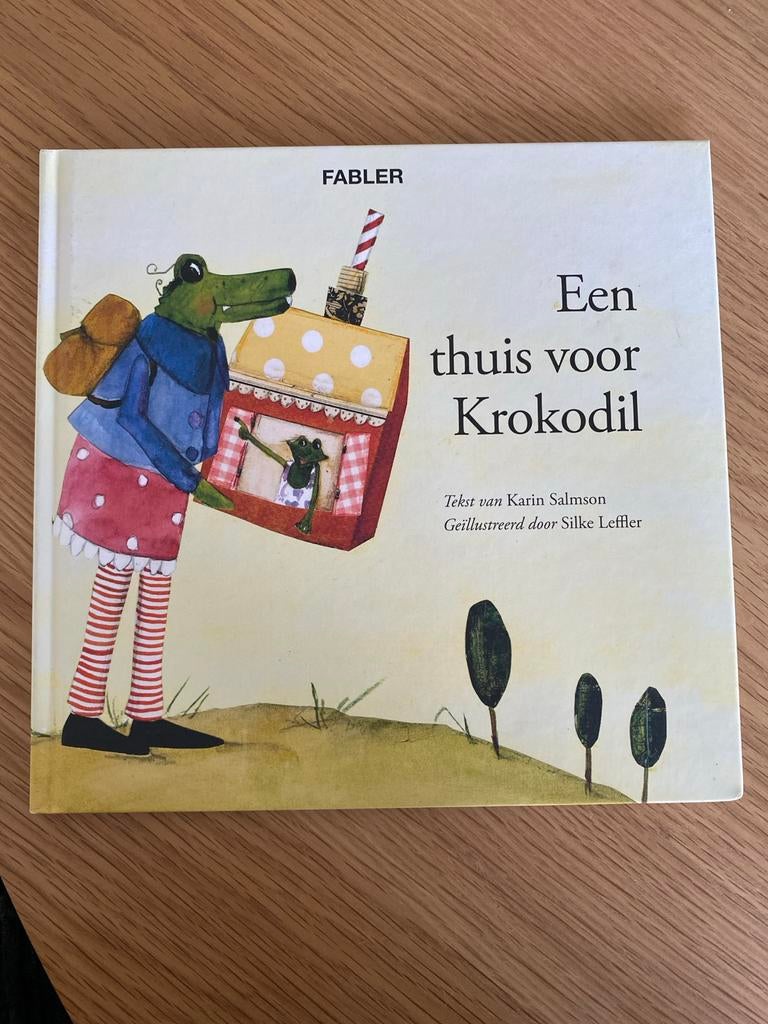 Een thuis voor Krokodil - Karin Salmson, Ophalen of Verzenden, Gelezen, Fictie algemeen