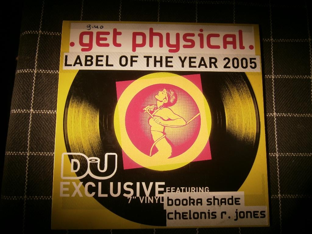 Booka Shade / Chelonis R. Jones. dj exclusive 2005. Zeldzaam, Ophalen, Gebruikt, 7 inch, Single