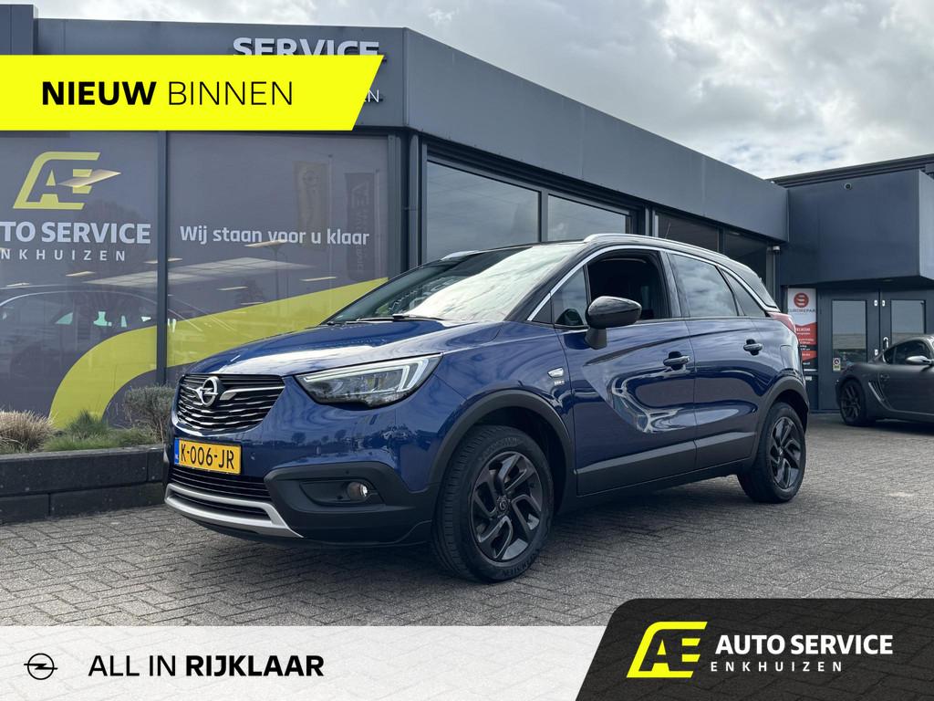 Opel Crossland X 1.2 Turbo Edition 2020 Rijklaar incl beurt, 12 maanden, Gebruikt, 1199 cc, Blauw
