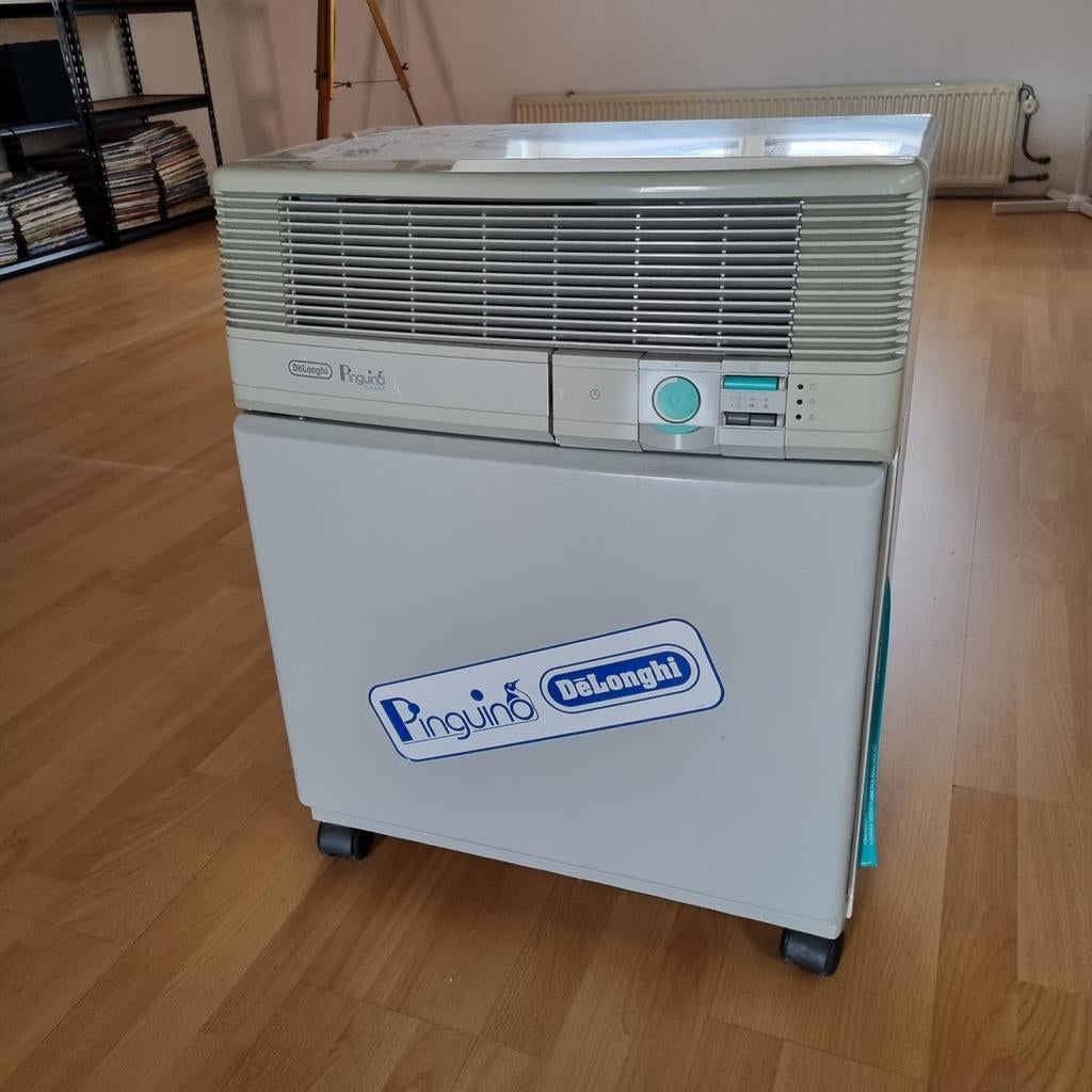 DeLonghi Pinguino mobiele airco , werkt perfect, Witgoed en Apparatuur, Airco's, Ophalen, Minder dan 60 m³, 3 snelheden of meer