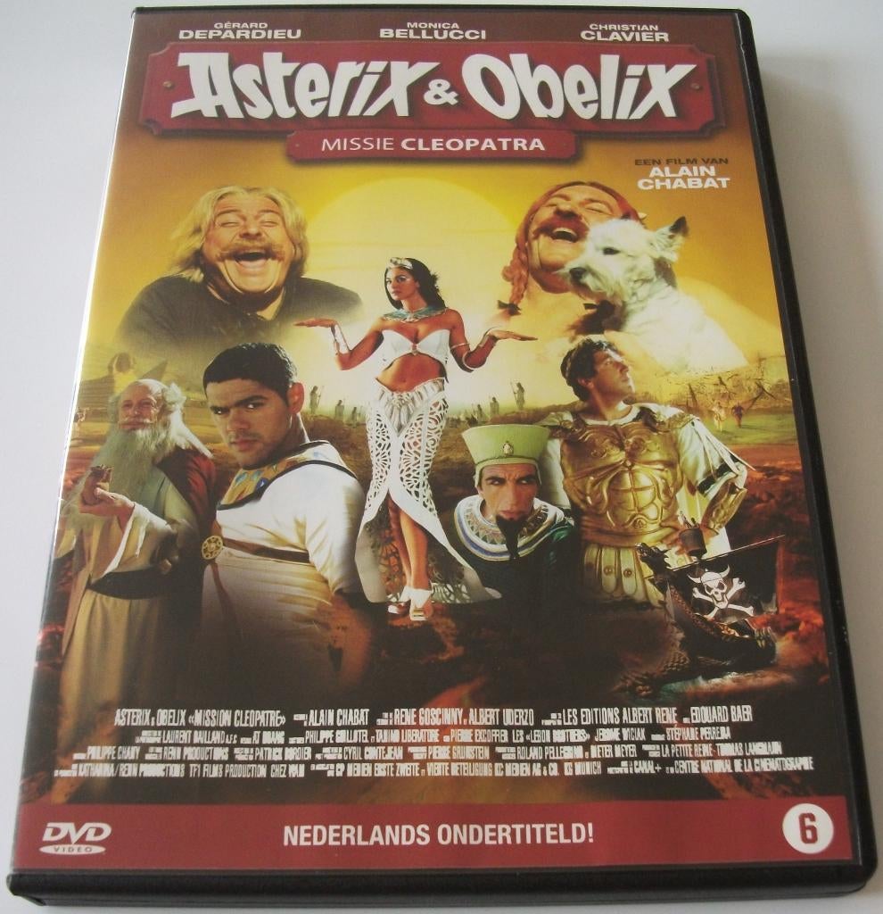Dvd *** ASTERIX & OBELIX *** Missie Cleopatra, Vanaf 6 jaar, Ophalen of Verzenden, Zo goed als nieuw, Overige genres