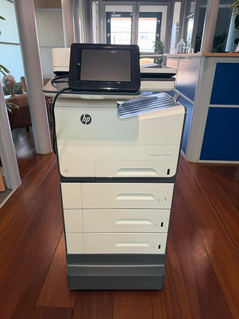 HP PageWide Enterprise Color Flow MFP 586, Computers en Software, Printers, Ophalen, Gebruikt, Inkjetprinter, All-in-one
