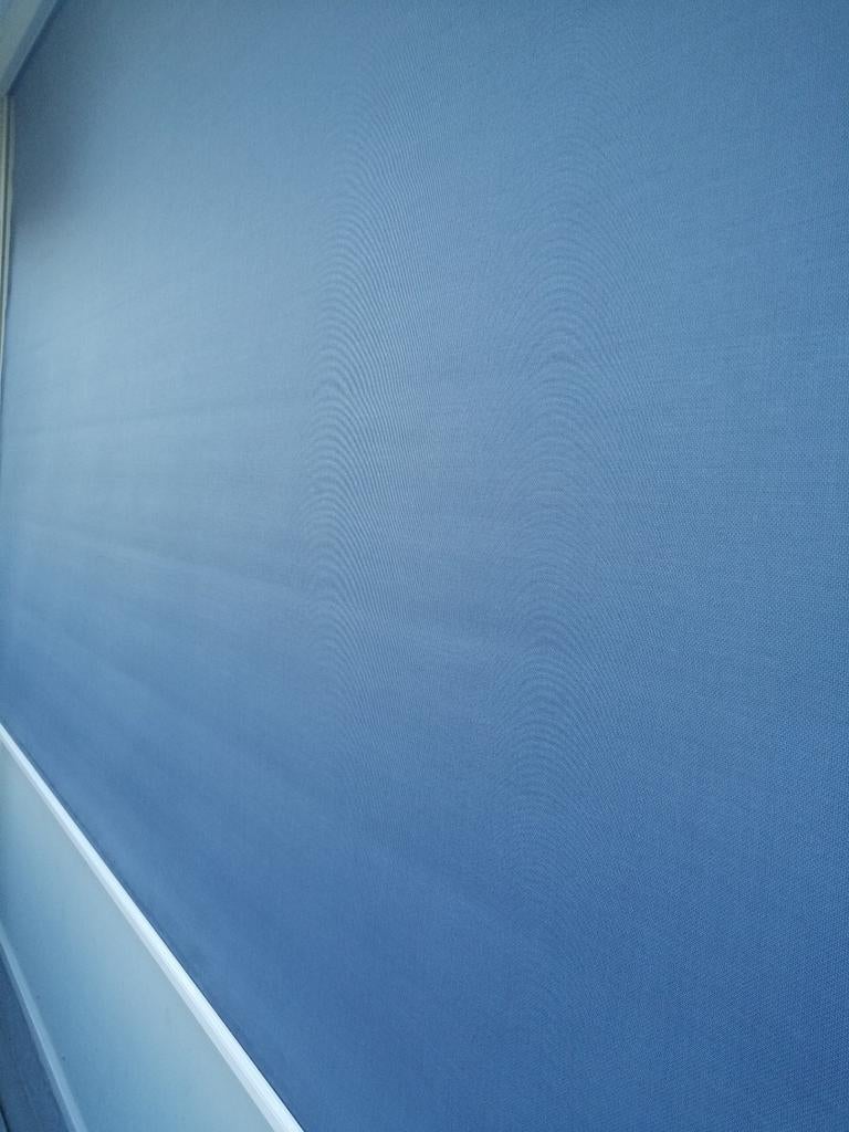 Vouwgordijn en screens weinig gebruikt, Tuin en Terras, Zonneschermen, Ophalen, Zo goed als nieuw, Knikarmscherm