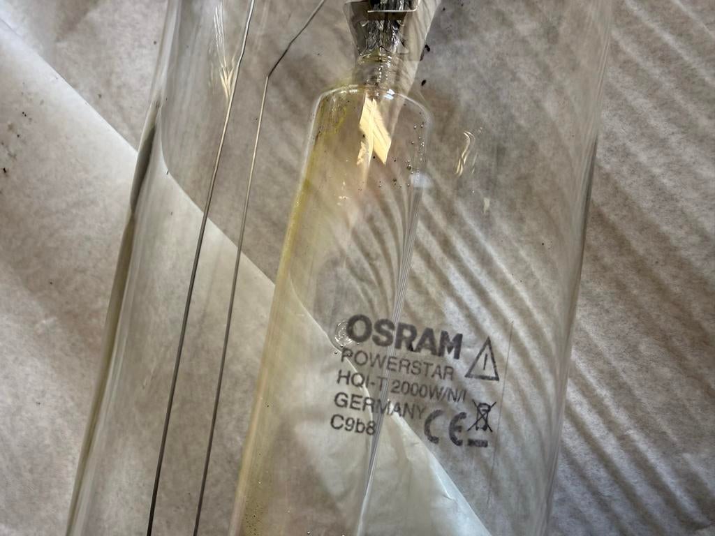 OSRAM POWERSTAR HQL-T 2000W/N/I Gloeilamp (4 st.), 60 watt of meer, Overige typen, Nieuw, Overige fittingen