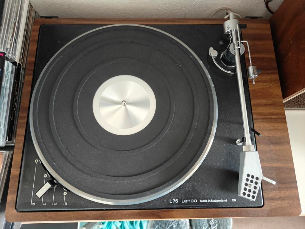 Lenco  L 76 platenspeler zonder stofkap., Ophalen of Verzenden, Overige merken