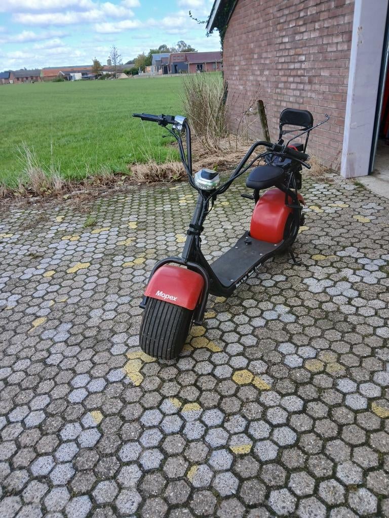 E-chopper met dikke accu, 25/45 km/u, Ophalen