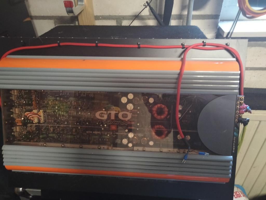 GTO 1100W Auto Versterker - Krachtige Audio Upgrade, Ophalen of Verzenden, Gebruikt