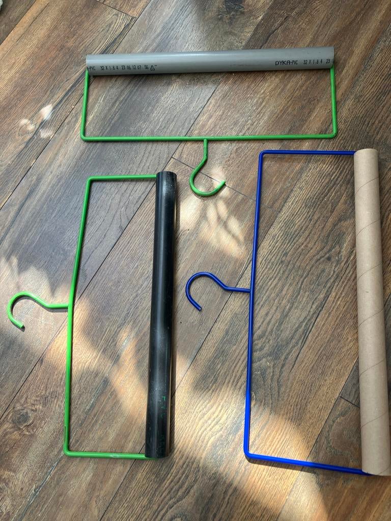 Gordijn hangers, 3 stuks, Ophalen, Gebruikt, Minder dan 100 cm