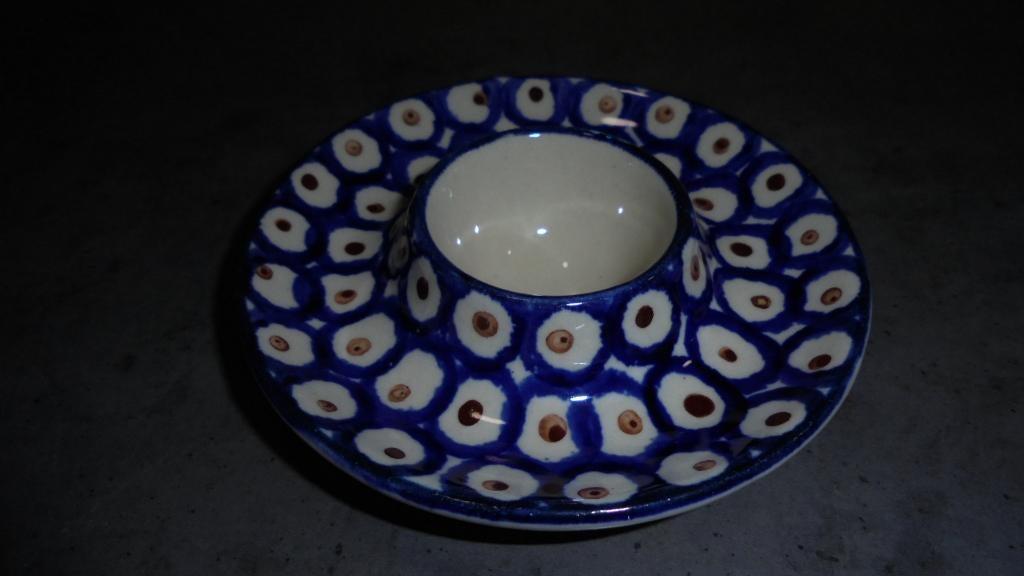 nieuw pools keramiek BUNZLAU eierdop, Keramiek, Overige typen, Nieuw, Ophalen of Verzenden