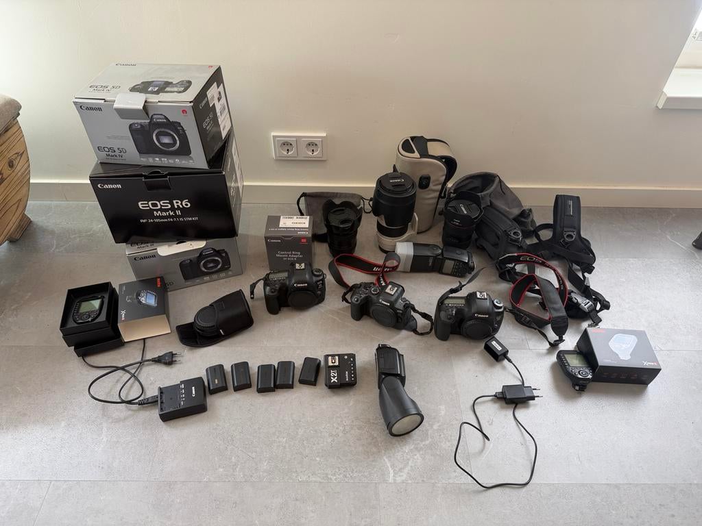 Canon 5D Mark IV - Professionele Spiegelreflexcamera, Audio, Tv en Foto, Fotocamera's Digitaal, Gebruikt, Spiegelreflex, Canon